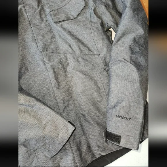 Womens North Face Helata 3 In 1 Triclimate Jacket Coat Gray SZ SM